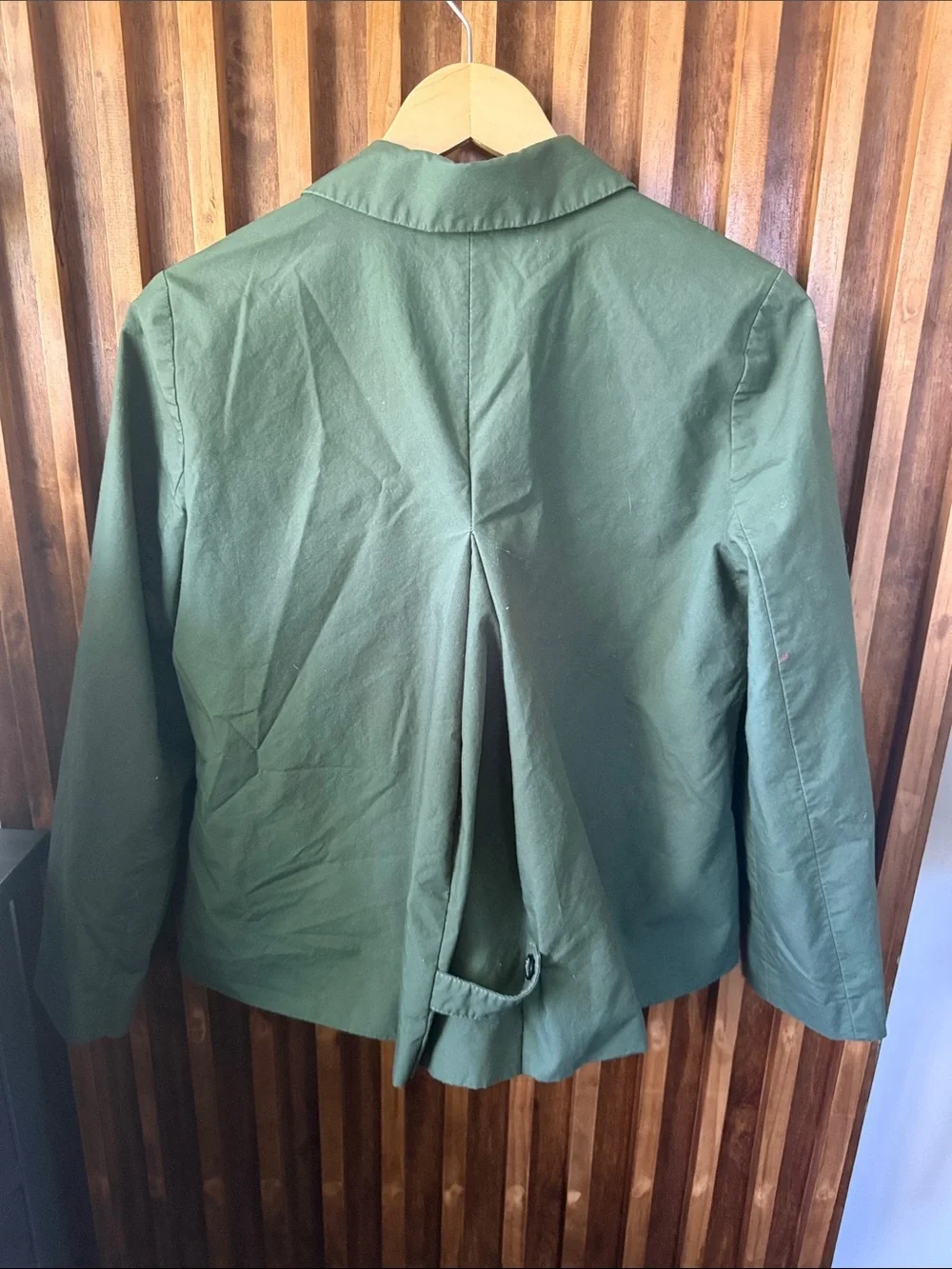 J Crew Japanese Poplin Swing Trench Coat. Size 2 oversized